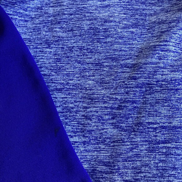 Under Armour Hoodie Sz XS Royal Blue Hooded Sweatshirt Thumbholes Workout Womens - Picture 8 of 8